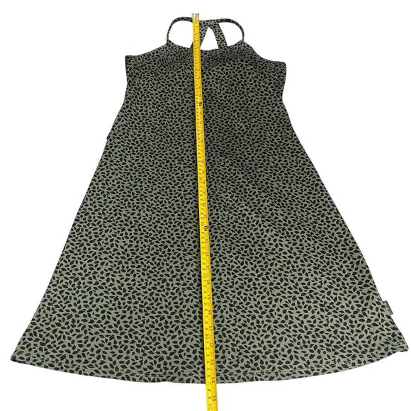Eddie Bauer Womens S Sleeveless Racerback Sport Dress Green Black Black Outdoor - Picture 9 of 13